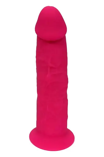 Фалоімітатор Real Love Premium Silicone Dildo 7.5" 19 см рожевий - фото 5