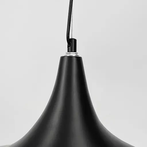 Светильник с уникальным чёрным динамическим плафоном 58х30 см | Line F | Ст. MJ260-600 BK - фото 2