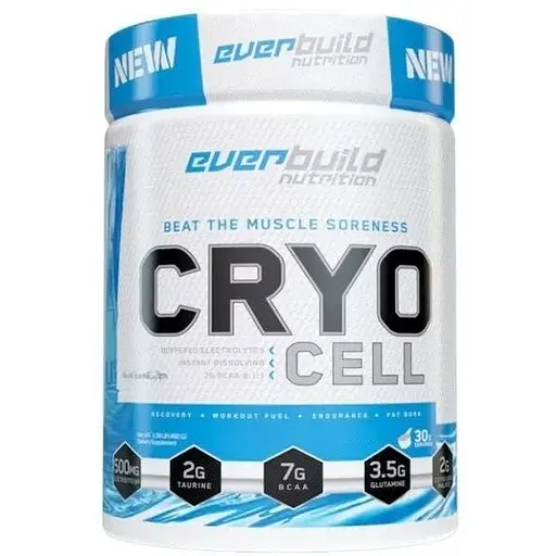 Незамінні амінокислоти EverBuild Nutrition Cryo Cell BCAA 8:1:1, 480 грам - Кавун