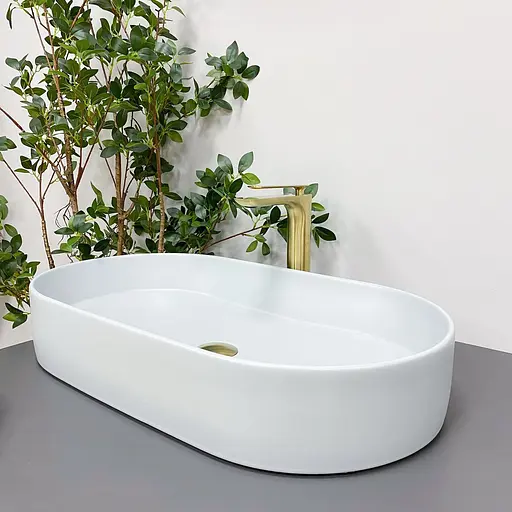 Умивальник VBI Verona 70 SMOKE blue накладний VBI-011307, Синий - фото 5