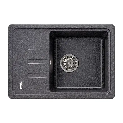 Кухонная мойка Zerix ZS-6243S-13 graphite ZX4577, Графит - фото 1