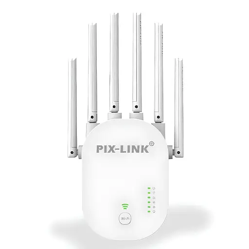 Ретранслятор Pix-Link X300R7 300Мбит/с 2.4 ГГц Белый (QNRWSW021403W 4289) - фото 1