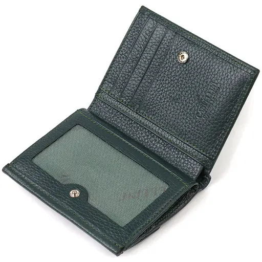 Женский кожаный кошелек Canpellini 12х9.8х1.5 см acs0025499 - фото 3