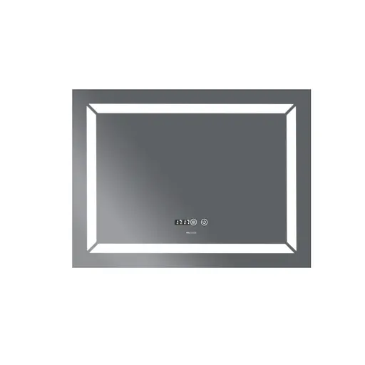 Дзеркало Mixxus Light MR01-90x70 (годинник, LED-підсвічування, антизапотівання) MI5999 - фото 8