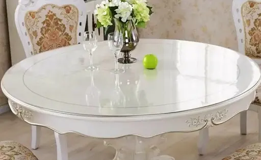 М'яке скло Прозора силіконова скатертина на стіл Soft Glass Захист для меблів 3.0х1.0м (товщина 1.5 мм) - фото 2