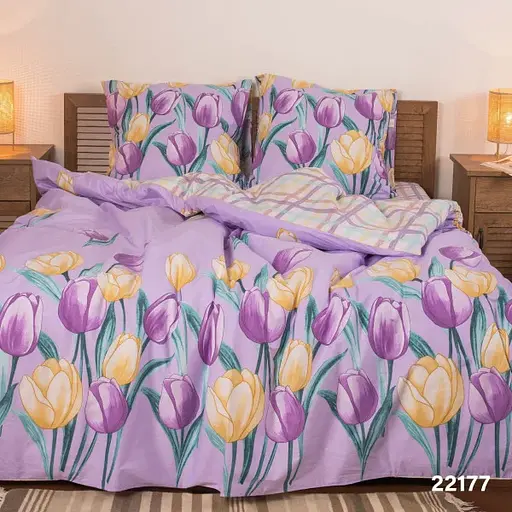 Комплект постільної білизни Viluta сімейний ранфорс 22177 100% бавовна - фото 1