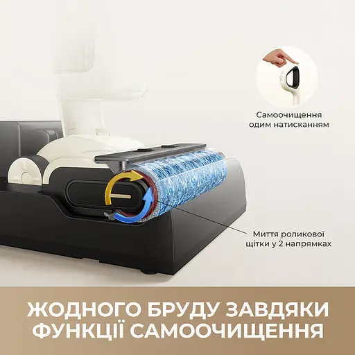 Бездротовий миючий пилосос MOVA K30 Mix 4 в 1 - фото 7