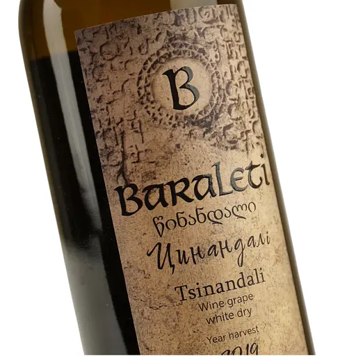 Вино Baraleti Цинандали белое сухое 0.75 л - фото 5