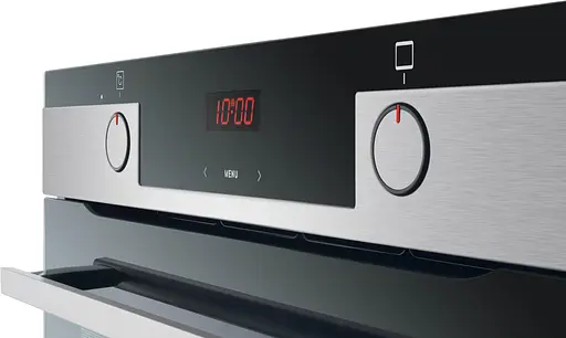 Духовой шкаф электрический Hansa 77 л A дисплей конвекция нержавеющая сталь - фото 4