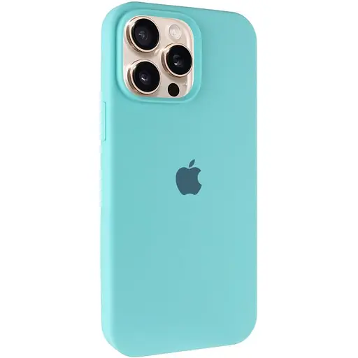 Чехол Epik Silicone Case Full Protective AA для Apple iPhone 13 Pro Max 6.7 Бирюзовый/Marine Green