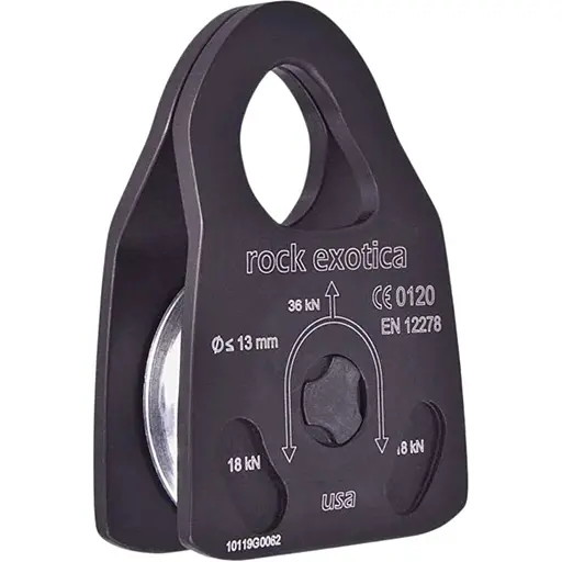 Блок-ролик Rock Exotica Machined Rescue Pulley (1053-P22 D-B)