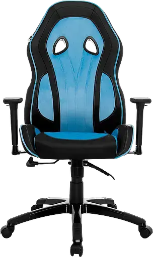 Геймерське крісло GT Racer чорне із синім (X-2645 Black/Blue) - фото 2