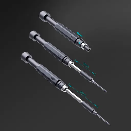 Набір викруток з бітами Xiaomi JIMI Home Screwdriver Set 81 в 1 (JM-GNT80) - фото 3