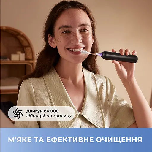 Електрична зубна щітка Mova Fresh Black (ATB13A-BK) - фото 4