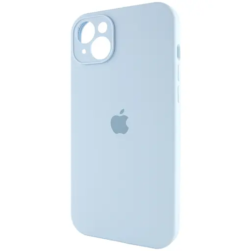Чохол Epik Silicone Case Full Camera Protective (AA) для Apple iPhone 14 (6.1) Блакитний/Sweet Blue - фото 3