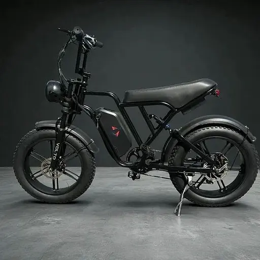 Электровелосипед Volto Vortex 22" фетбайк 1000W 48V 19Ah PAS система черный - фото 7