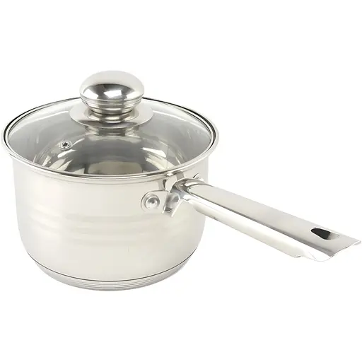 Ковш А-плюс со стеклянной крышкой 2.1 л (000012419) - фото 1