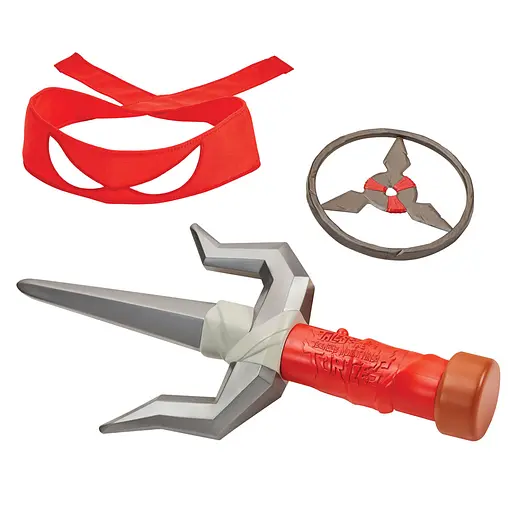 Набір іграшкової зброї TMNT Мovie III W3 Сай Рафаеля Обертальний удар (84269) - фото 1