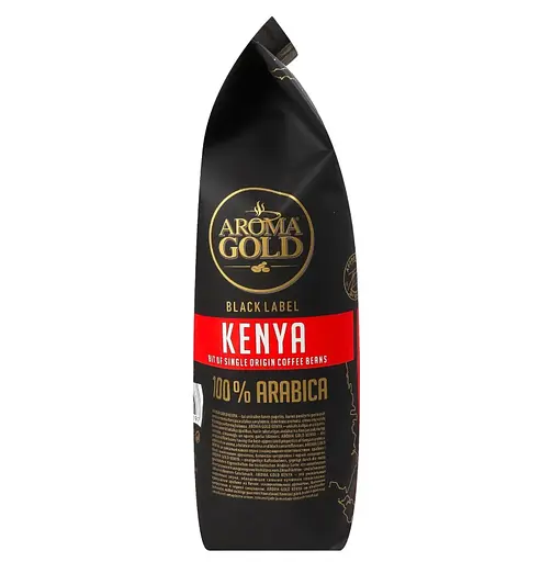 Кофе зерно Aroma Gold Black Label Kenya 1 кг - фото 3