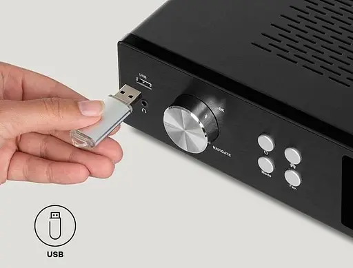 Тюнер HiFi цифровий Auna iTuner 320 Вт (10035110) - фото 5