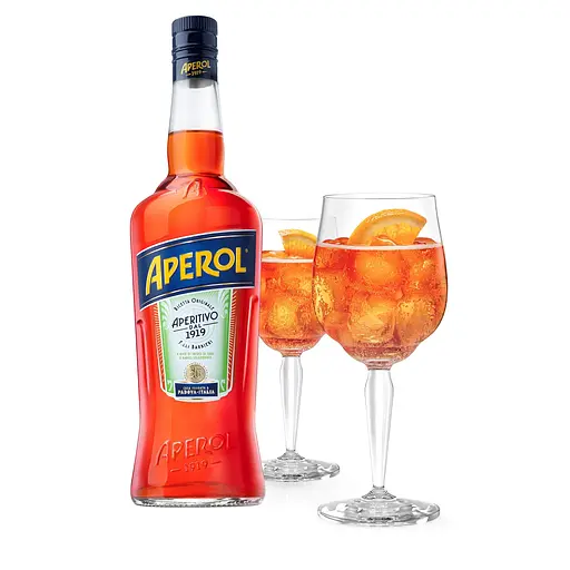 Набір Аперитив Aperol Aperetivo 11% 0.7 л + Вино напівігристе Moinet Prosecco Frizzante DOC біле напівсухе 0.75 л - фото 3