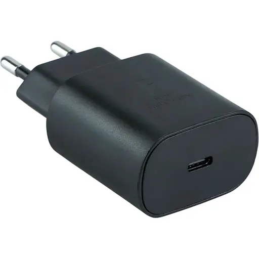 Комплект зарядного пристрою Samsung 1Type-C PD25W Type-C to Type-C 1:1 Black