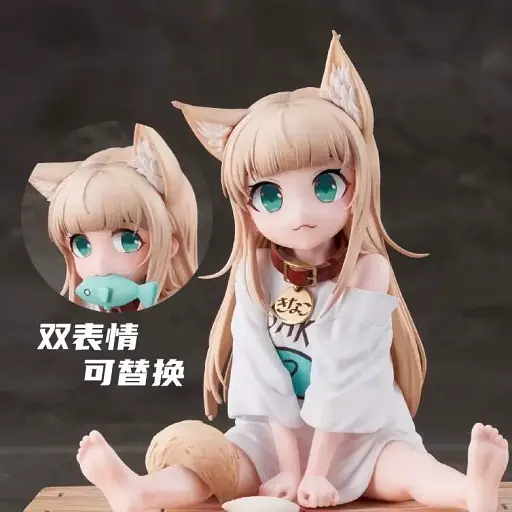 Коллекционная фигурка Кошка девочка Неко тян Cat girl Neko-chan 14 см F CG NC 14 - фото 9