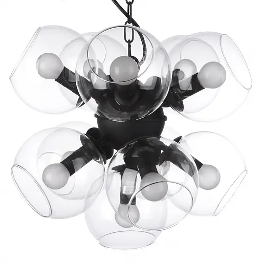 Люстра молекула Brille E14 40W BK (BL-248S/11) - фото 3