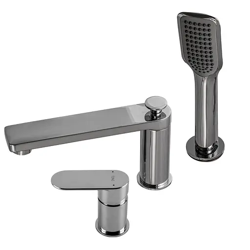 Змішувач для ванни Topaz Barts TB 07111-H36 Хром - фото 3