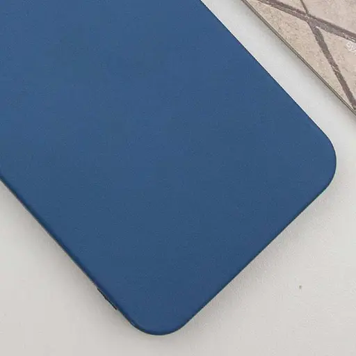 Чохол TPU GETMAN Liquid Silk Full Camera для Samsung Galaxy S23 Синій / Navy Blue - фото 2