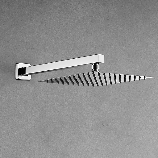 Душова система прихованого монтажу з термостатом із виливом Nett TSH-521, Хром - фото 3