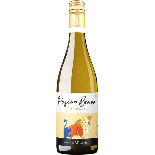 Вино Pasion Brava Chardonnay белое сухое 0.75 л