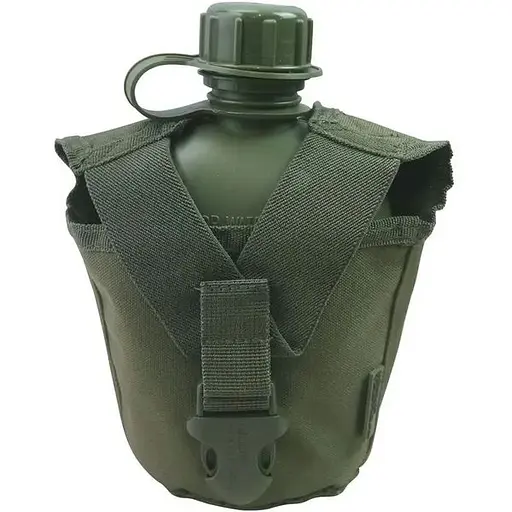 Фляга тактическая Kombat UK Tactical Water Bottle 0.95 L Олива (KB-TWBT-OLGR)