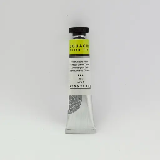 Гуашева фарба Sennelier професійна, 21 мл, S3, Кіновар зелено-жовта
