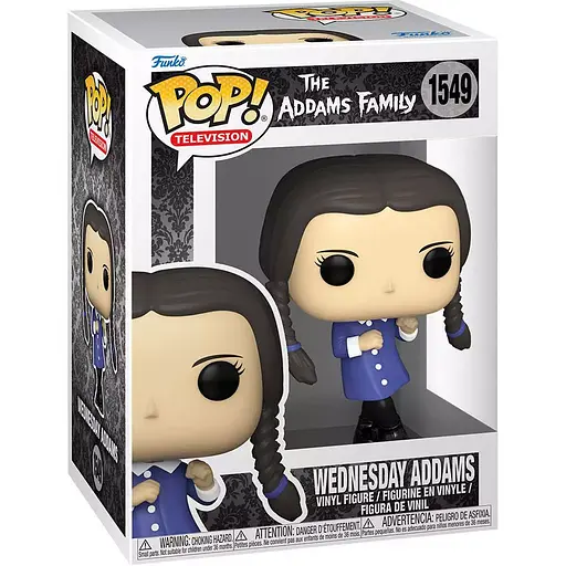 Фігурка Funko Pop Сімейка Аддамс Венздей Addams Family Wednesday 10 см FP AF W 1549 - фото 3