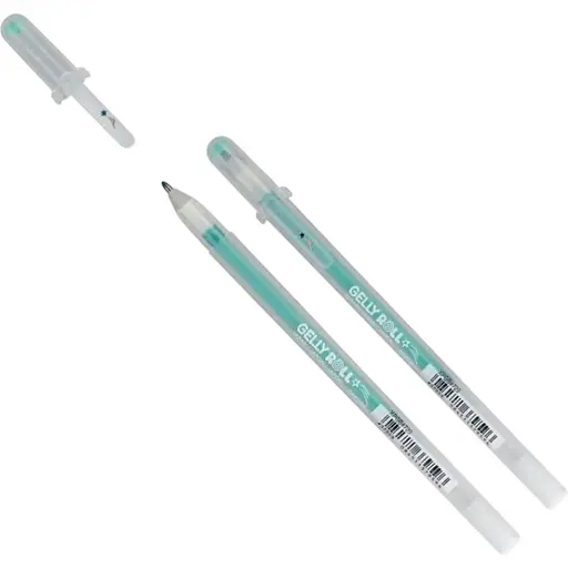 Ручка гелевая Sakura Stardust Gelly Roll Зеленый - фото 1