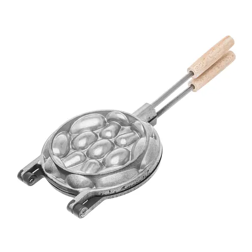 Форма для випічки горішків горішниця "Лісове Асорті" горішки шишки грибочки з антипригарним/тефлоновим покриттям, Ласунка Чорний 86408 - фото 10