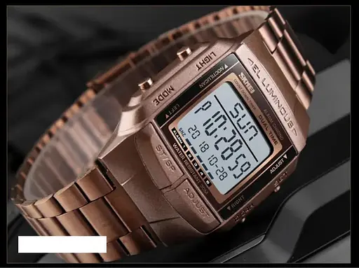 Спортивний годинник Skmei Illuminator Темне кофе - фото 8