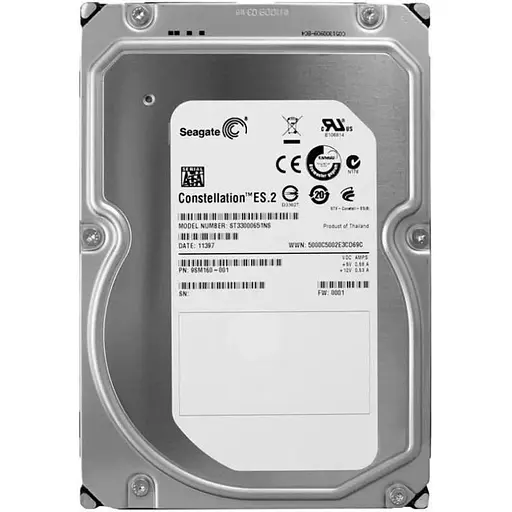 Жесткий диск Seagate 3 TB ST33000651NS pulled - фото 1