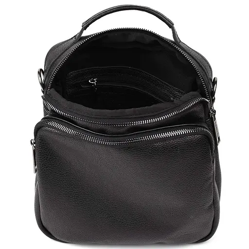 Чоловіча шкіряна сумка через плече TARWA 24х26х9 см sum0025370 - фото 5