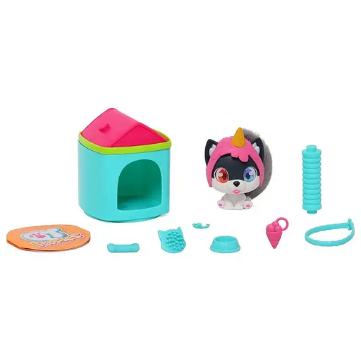 Дитячий ігровий набір Цуценя Кукі QT Puppies 451000-2 фігурка, будиночок, аксесуари - фото 3