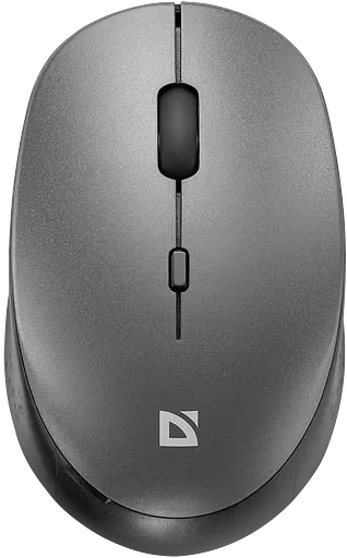 Мышь беспроводная Defender Auris MB-027 Silent Grey (52029)