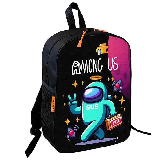 Рюкзак школьный детский Амонг Ас «Among Us» 36х27 см для мальчика (01479)