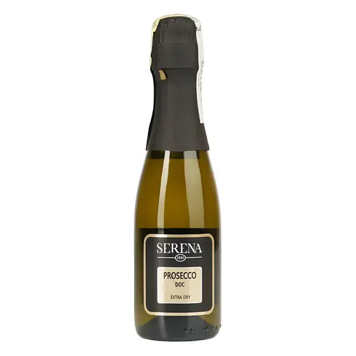 Вино игристое Terra Serena 1881 Prosecco Spumante DOC Treviso, сухое белое, 11%, 0,2 л - фото 1