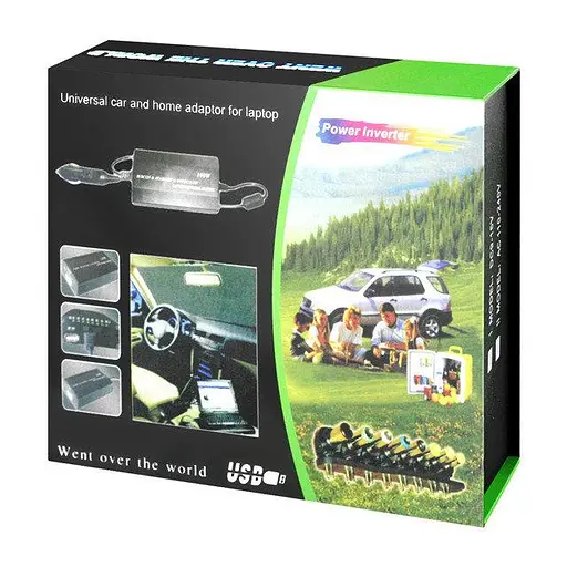 Универсальное зарядное устройство для Ноутбука + автомобильный переходник2E 80 ватт - фото 8