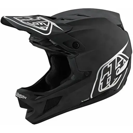 Велошолом Troy Lee Designs D4 Carbon Black/Silver XL (1106-139437005)