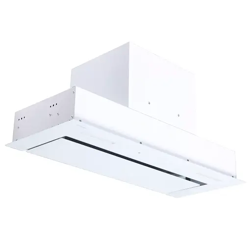 Вытяжка полновстраиваемая PERFELLI BISP 7873 WH LED Strip GLASS - фото 2