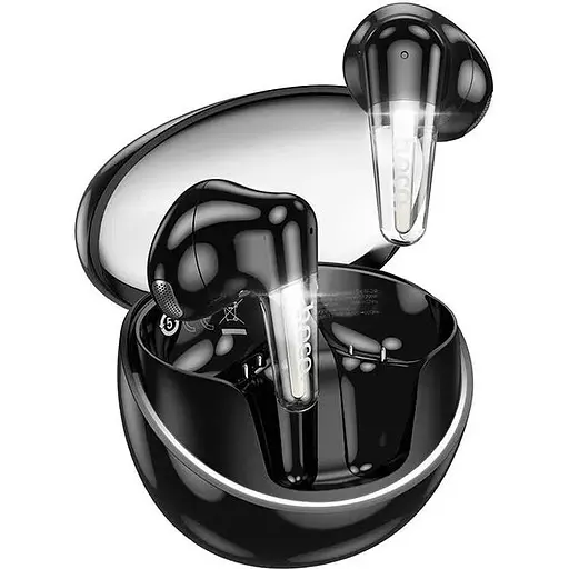 Бездротові навушники Hoco EW202 Magic true wireless BT headset, BT5.4, 35mAh, 350mAh, 6h, ipx4, black