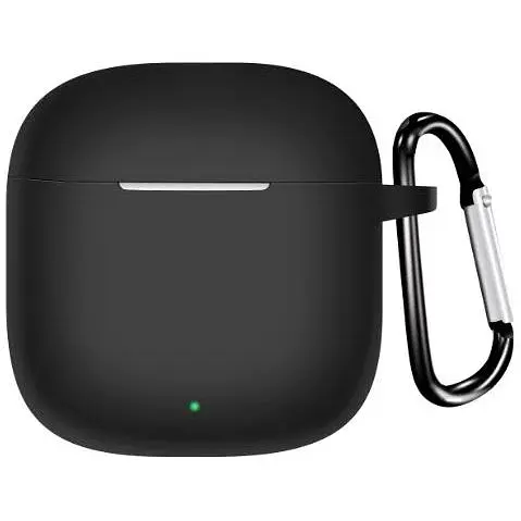 Чохол-накладка DK Huawei FreeBuds SE 3 | Silicone Candy Friendly з карабіном (016459) (black)