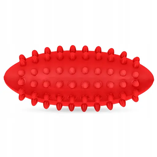 М'яч масажний огірок 4FIZJO Spike Bean 11.5 x 5 см Red (P-5905973403313) - фото 1